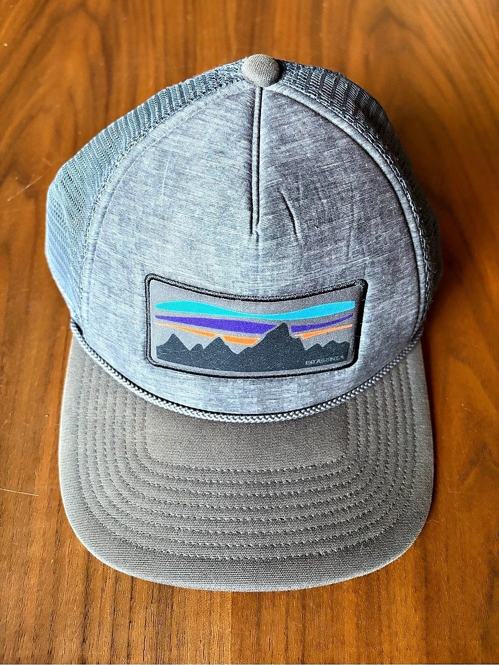 Patagonia Fitz Roy Horizons Trucker Hat Gray